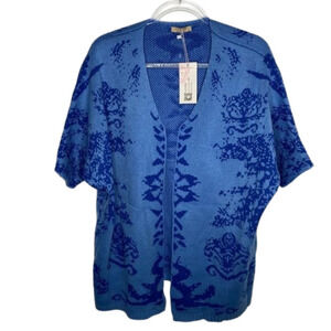 NWT Blue Short Sleeve Knit